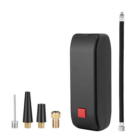 1 Sæt Elektrisk Luftpumpe Elektrisk Luftkompressor Dækpumpe Udstyr Bil Dækpumpe (sort)