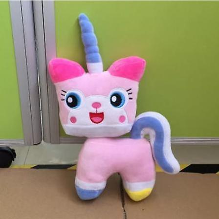 12 tommers tegneserie Unikitty plysjleketøy enhjørning katt prinsesse utstoppet dukke PINK