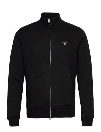 Original Full Zip Cardigan Svetari Collegepaita Musta GANT