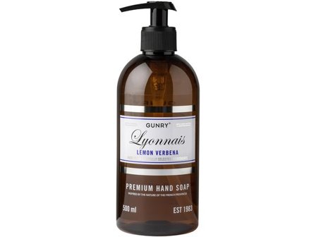 GUNRY Tvål The French Collection Lemon Verbena 500ml - Lyreco - Städ och hygien - Tvål och hygien - Tvål - Flytande