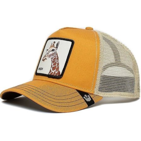 Rea Dyre Baseball Caps Solskjerm Mesh Broderte Trucker Hatt Giraff