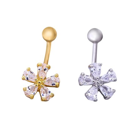 Navel navle ring piercing