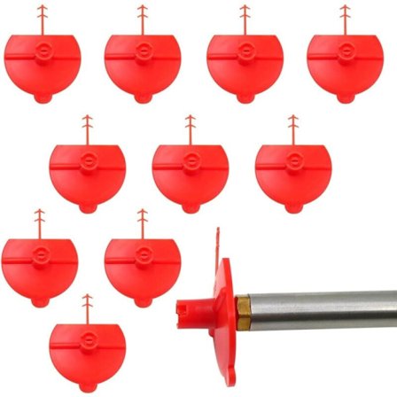 Polyurethan Skum Pistol Dyse, Polyurethan Sprøjte Dyse Ekspanderende Skum Pistol Flad, Skumlim Pistol Dyser, 10 Stykker