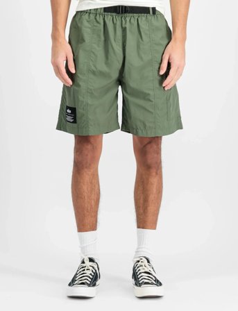 Alpha Industries Nylon Cargo Short - Green - S