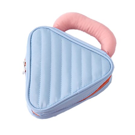 Söt sminkväska för kvinnor Sminkväska Organizer Stor manchester Polyester och imitation nylon