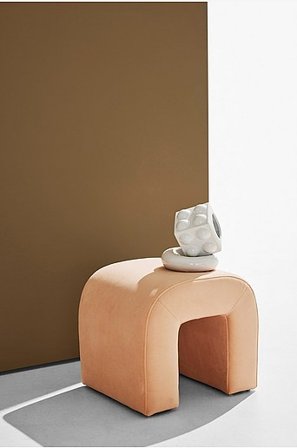 Jotex - Hocker Kiefer/Sperrholz/Polyester/Polyätherschaum Odette - Kaufen Pastill - Möbel bei Jotex