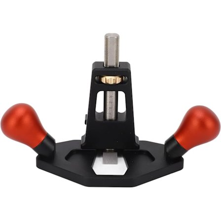 Høvl, fin og præcis håndhøvl, træbearbejdningshåndhøvl med dybdestop og bundhuller, gør-det-selv snedkerindustri