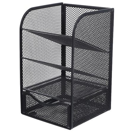 Stationery Organizer Stationär pennhållare Skrivbord Stationery Organizer Metallförvaringshållare