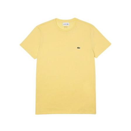 Lacoste T-Shirt Gul, Herre T-shirts, Størrelse: M