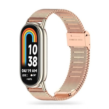 Tech-Protect Xiaomi Smart Band 8/9/NFC Band Milanese - Roseguld