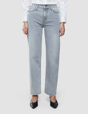 Shaping New Tomorrow - Female - Jeans - Light Grey Washed - Straight - Size 30/30