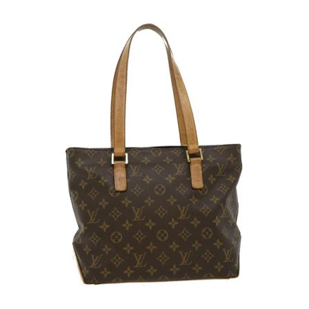 Louis Vuitton Vintage, Pre-owned Cabas Piano Monogram Tote Bag Bruin, Dames, Maat:ONE Size