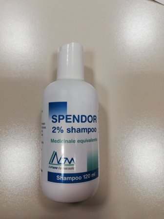 SPENDOR*SHAMPOO 120ML 2%