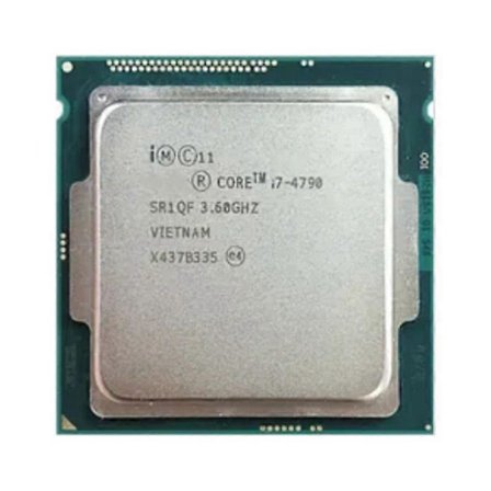 Core i7-4790 CPU - Socket LGA 1150 4 kjerner 8 tråder 3.6GHz 8MB L3 Cache 84W.