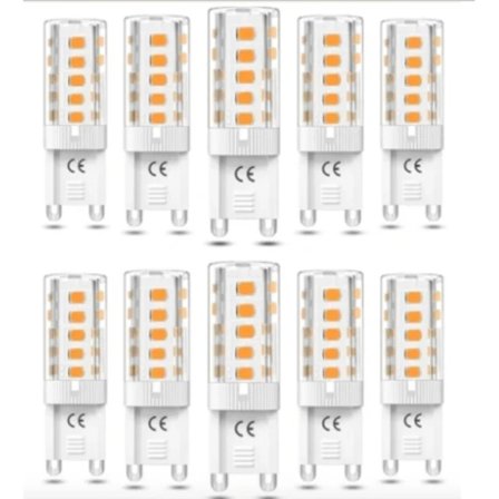 [xin] G9 LED-pærer 5W Varm Hvid 10-pak 92