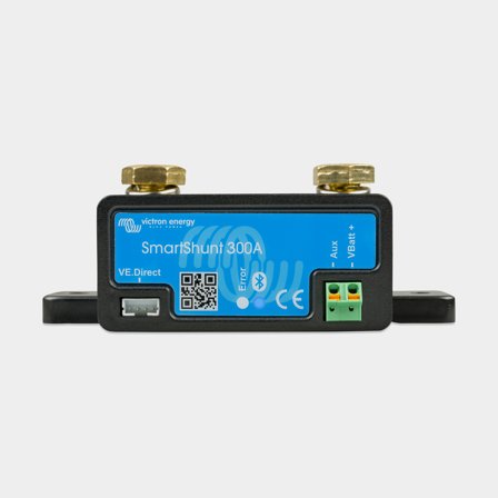 Wireless battery monitor / battery sensor Victron SmartShunt IP21 300 A, 50 mV (0.05 V)