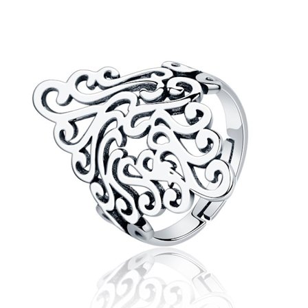 Livets Träd Ring för Kvinnor, Lövring, för Kvinnor, Gåva till Jul Födelsedag