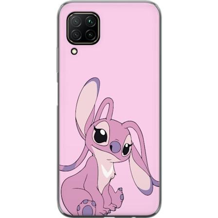 Huawei P40 lite Gennemsigtig cover Stitch lyserød