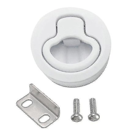 2" Rund Försänkt Låsande Draghandtag Ersättning Plast För Husbil Marin Båt Southco Tw