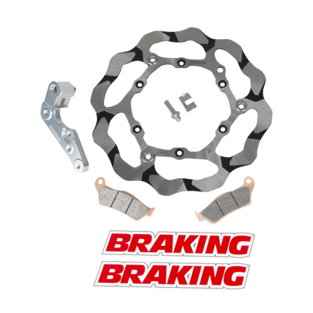 Kit Disco Freno Anteriore Braking S3 Batfly Oversize 270mm - KTM 300 XC-W 2018-2020