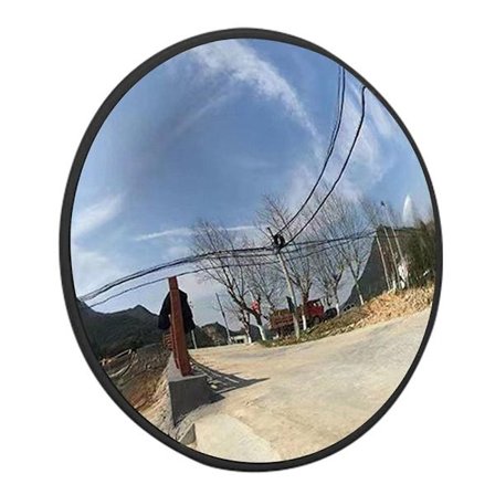 Konveks sikkerhedsspejl garagespejl med bred visning til blindvinkelspejl