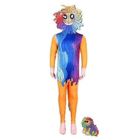 Børn Voksen Poppy Playtime 4 Yarnaby Cosplay Kostume Jumpsuit Fest Fancy Kjole Bodysuit-lingling}