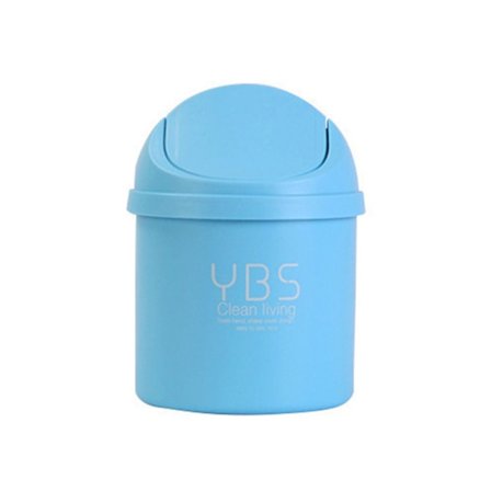 Desktop skraldespand affald affald BLÅ