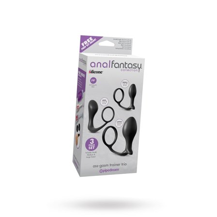 Ass-Gasm Trainer Trio - Vuxen.se - Analleksaker i set, butt plug trainer, anal kit