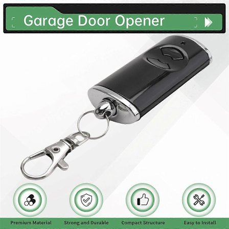 868MHz Garageportåbner til HSE4-868-BS HSE2-868-BS HS5-868-BS HS4-868-BS Gate Fjernbetjening