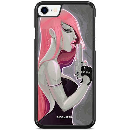 Bjornberry Skal iPhone SE (2020) - Pistolkvinna