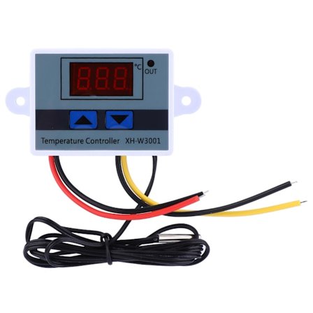 12V 120W Digital Temperaturregulator Vandtæt Sensor Probe Termostat Switch