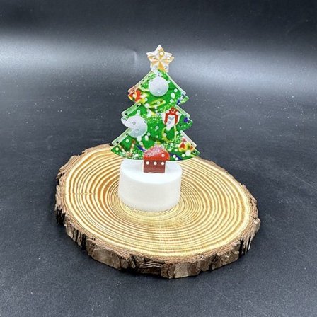 2 STK Jul elektronisk stearinlys stearinlys nattlys 6 6