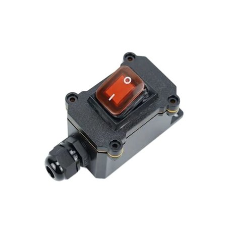 Inline strømkabelkontakt Marinevippekontakt 1 HOVED 12V/24V 1