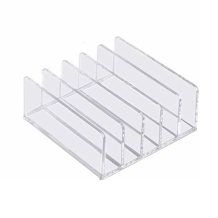 Förvaringsställ genomskinlig akrylfilsorterare FEM GRID FEM GRID