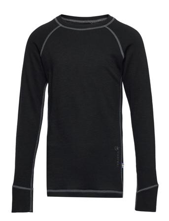 Husky Sweater Baselayer Kids Frostpink 110/116 Outerwear Base Layers Base Layer Tops Sort ISBJÖRN Of Sweden