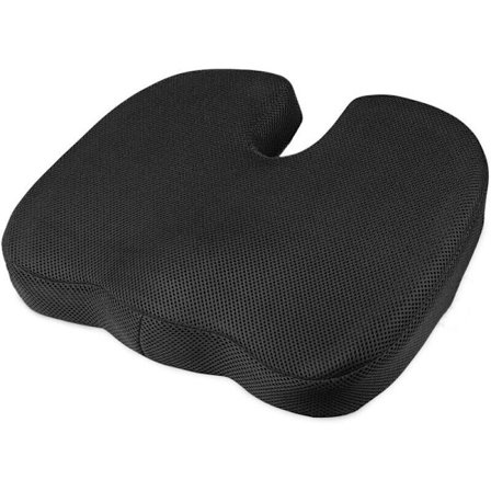 Ortopedinen tyyny Memory foam Ergonomisesti muotoiltu istuintyyny toimistotuoliin 45x35x7cm - Ortopedinen häntäluutyyny