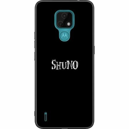 Motorola Moto E7 Svart Skal Shuno
