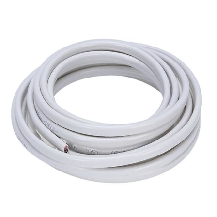 14 AWG Marin Kabel 600V 6m 14AWG PVC Båt Elektrisk Kabel 2-kärnig Trådad Isolerad Strömkabel