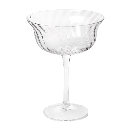 Åhléns Home Champagnecoupe TWIST Champagneglas ONESIZE