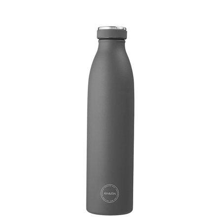 AYA&IDA Drikkeflaske 750 ml Dark Grey, Sport & Velvære, Drikkedunke & Shakers, Drikkedunke