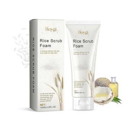 Hoygi ris ansiktsrengöring rengör skonsamt, återfuktar, ger fukt, fräschar upp, kontrollerar olja, stramar inte åt, lugnar och reparerar huden