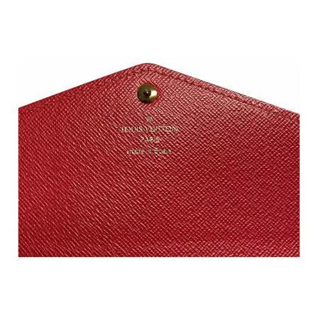 Louis Vuitton Vintage, Pre-Owned Coquelicot Monogram Ramages Sarah Wallet Epi Leather Rood, Dames, Maat:ONE Size