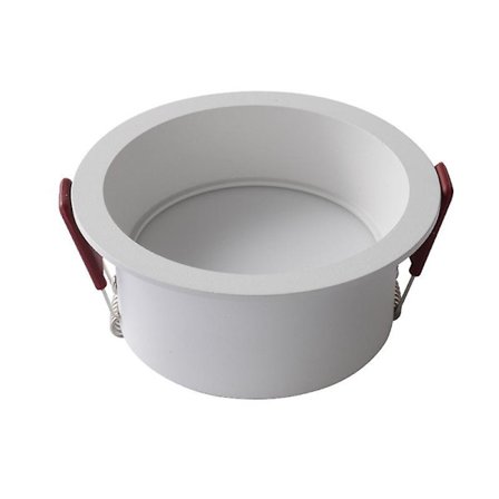 LED Nedfelt Taklampe Innendørs Anti-blending Hvit Farge I Aluminium 7W (Varmt Lys 3000K)