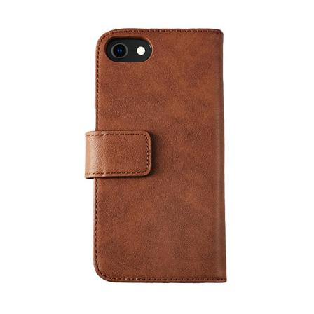 Iphone 7/8/se 2020 Plånboksfodral Genuint Läder Rv - Brun Brun