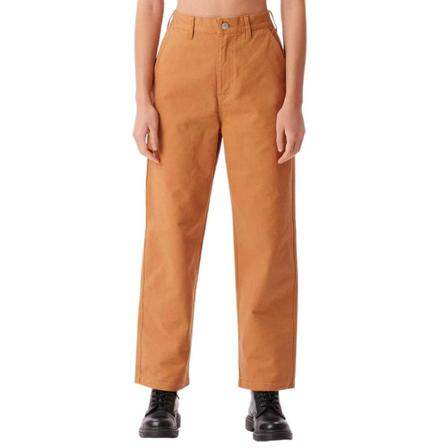 Obey, Straight Jeans Bruin, Dames, Maat:W25