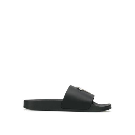 Giuseppe Zanotti, Signature Sliders Czarny, Mężczyzna, Rozmiar: 40 EU