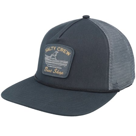 Salty Crew - Grijs trucker Cap - Boat Shop Phantom Charcoal Trucker @ Hatstore