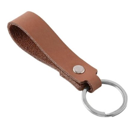 Lädernyckelring - Olika färger -