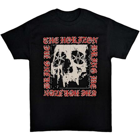 Bring Me The Horizon Unisex Vuxen Metal Logo Bomull T-Shirt L B Black L