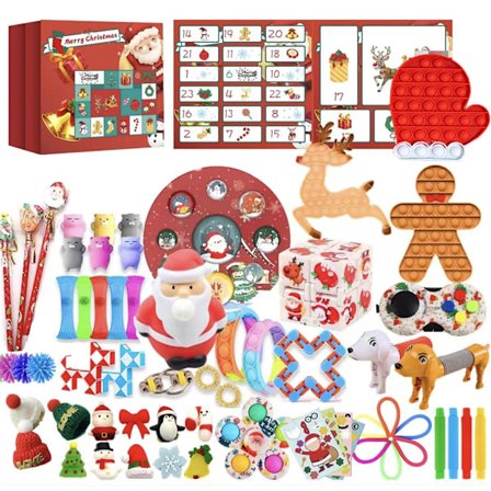 Jule-adventskalender Sensoriske Fidget-lekepakker